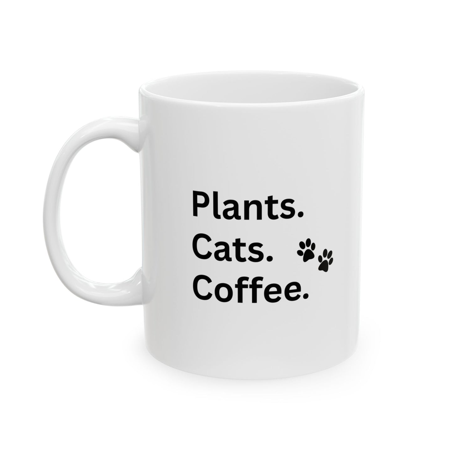Plants Cats Coffee Mug