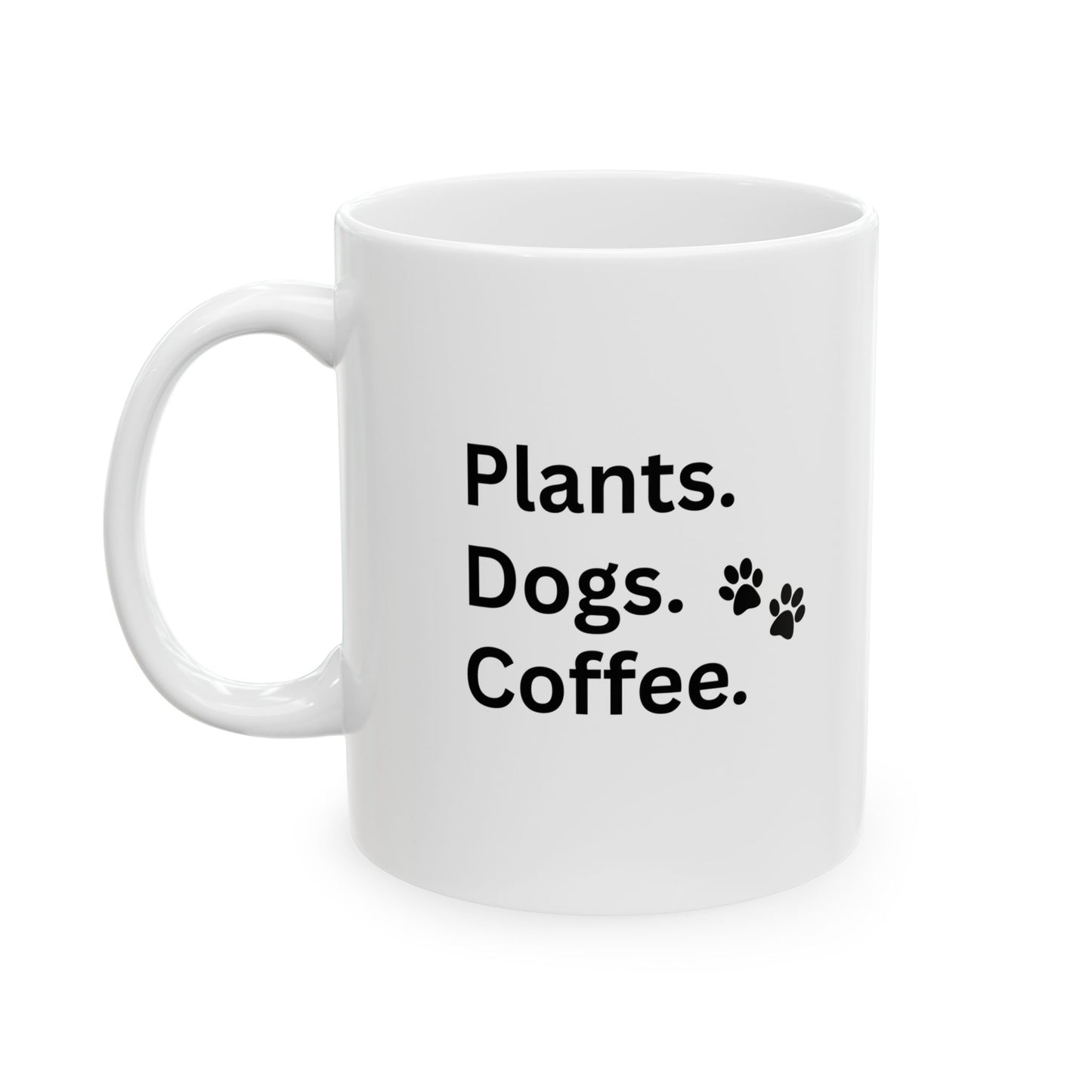 Plants Dogs Coffee Mug