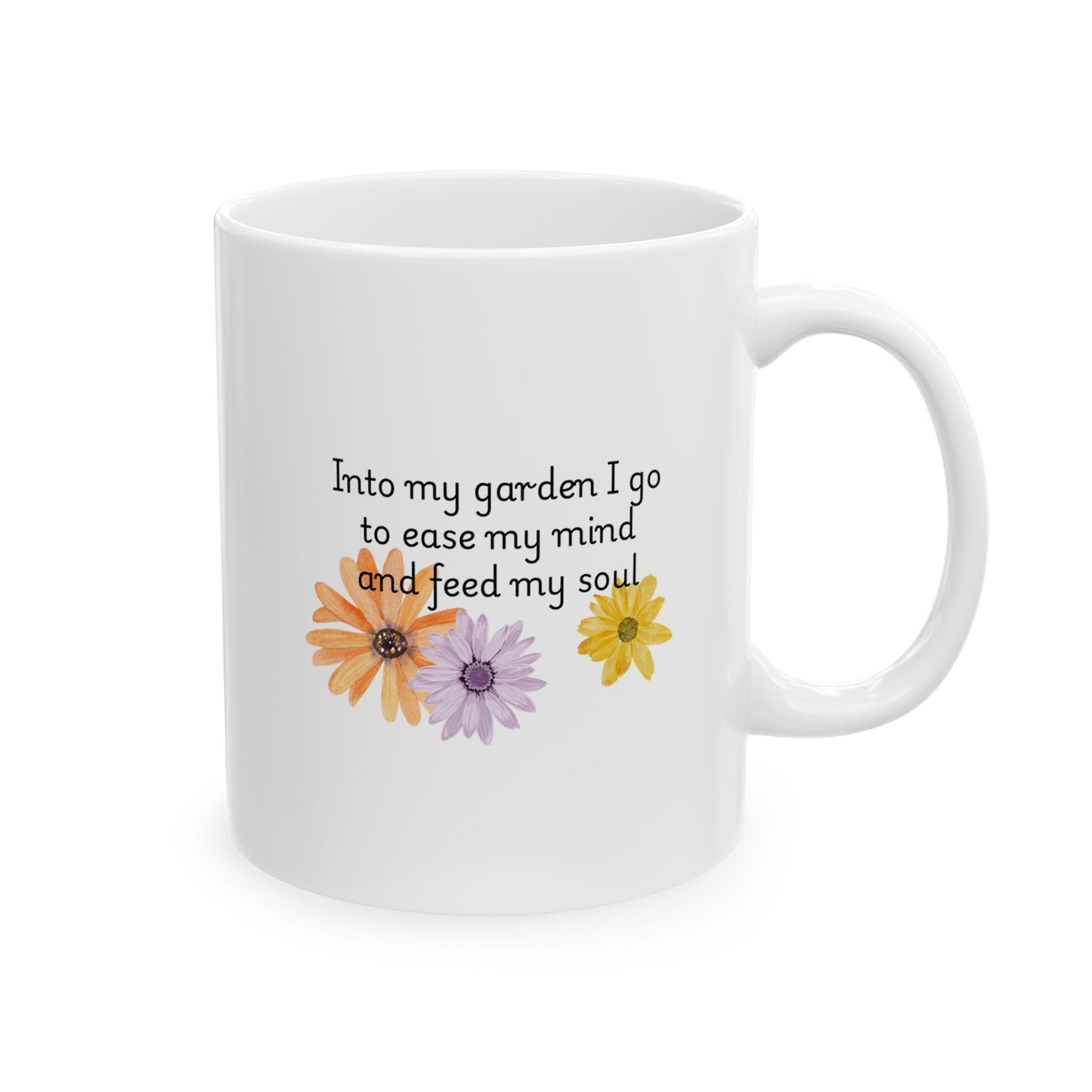 Into my Garden Floral Coffee Mug
