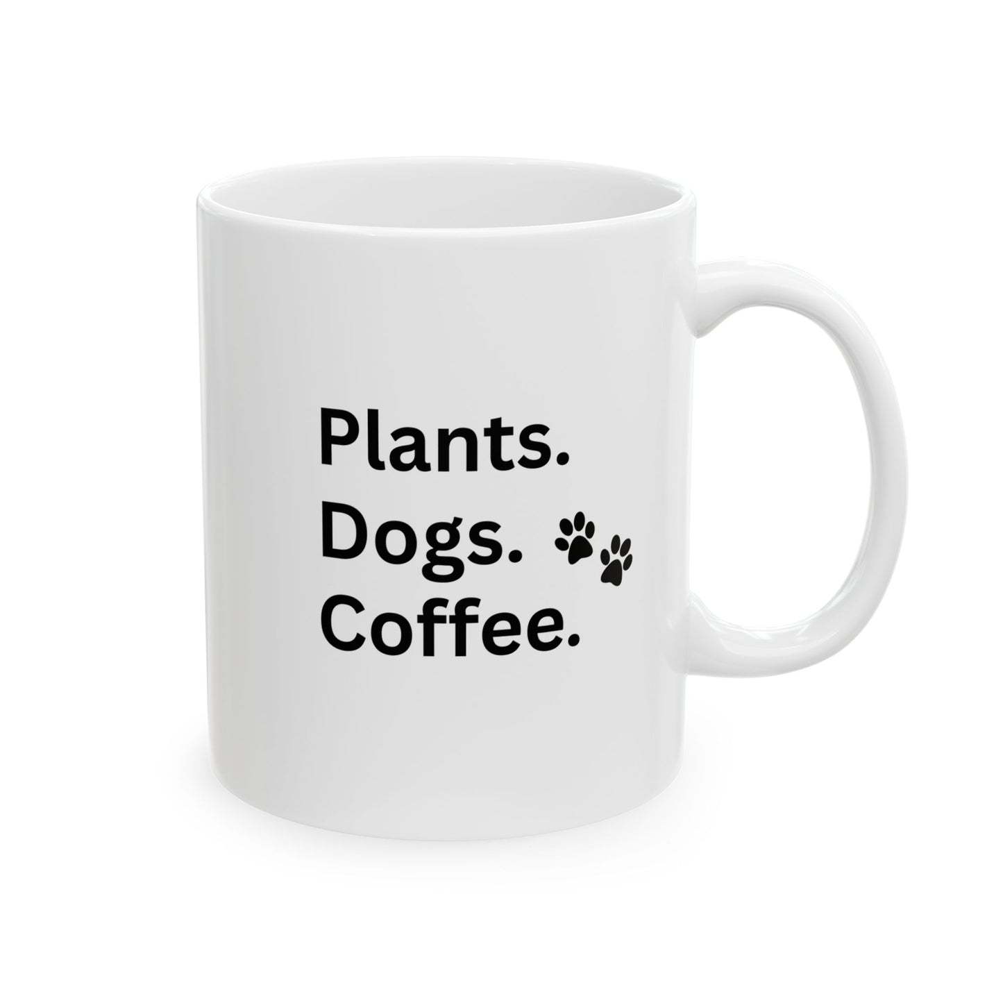 Plants Dogs Coffee Mug