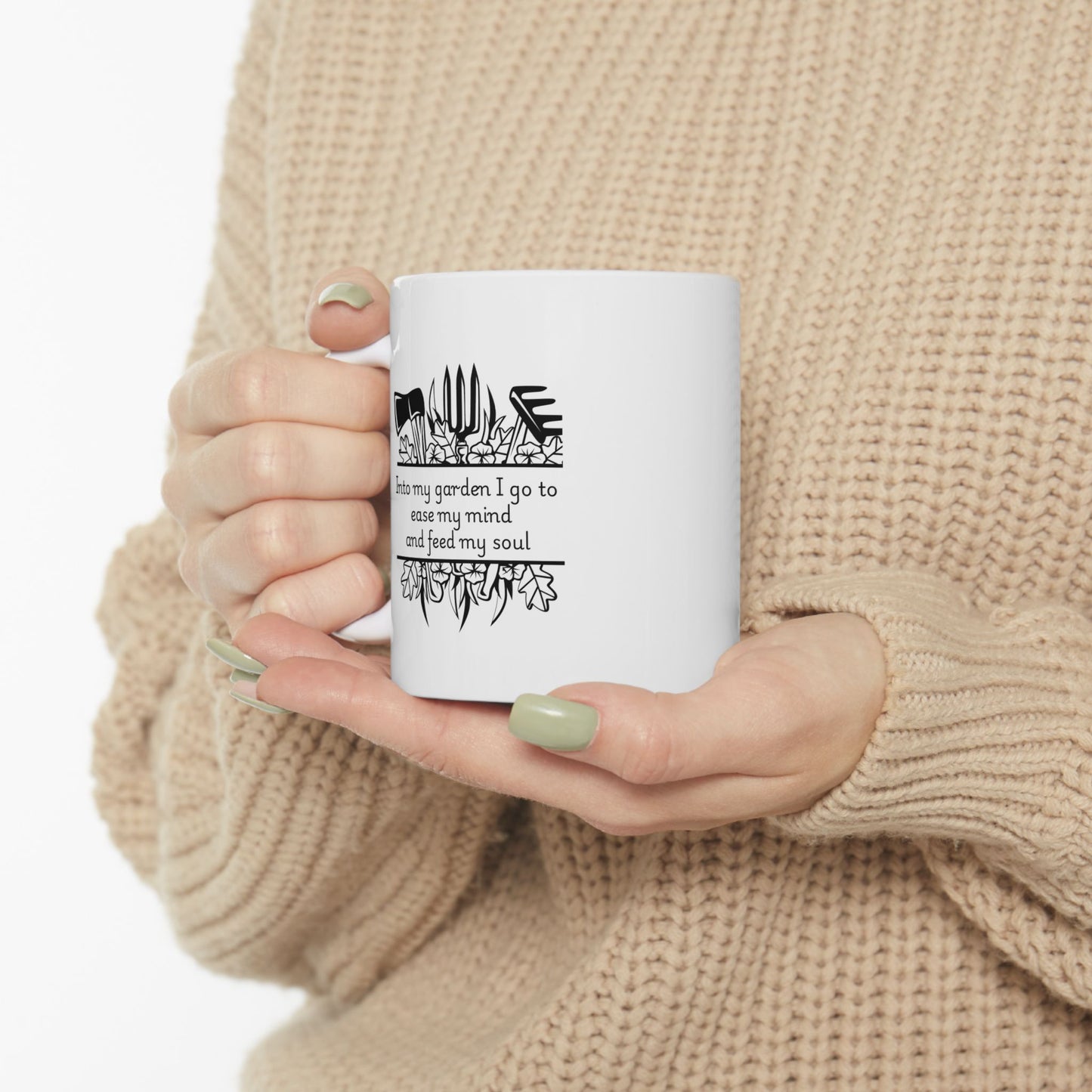 Into my Garden Tools Coffee Mug