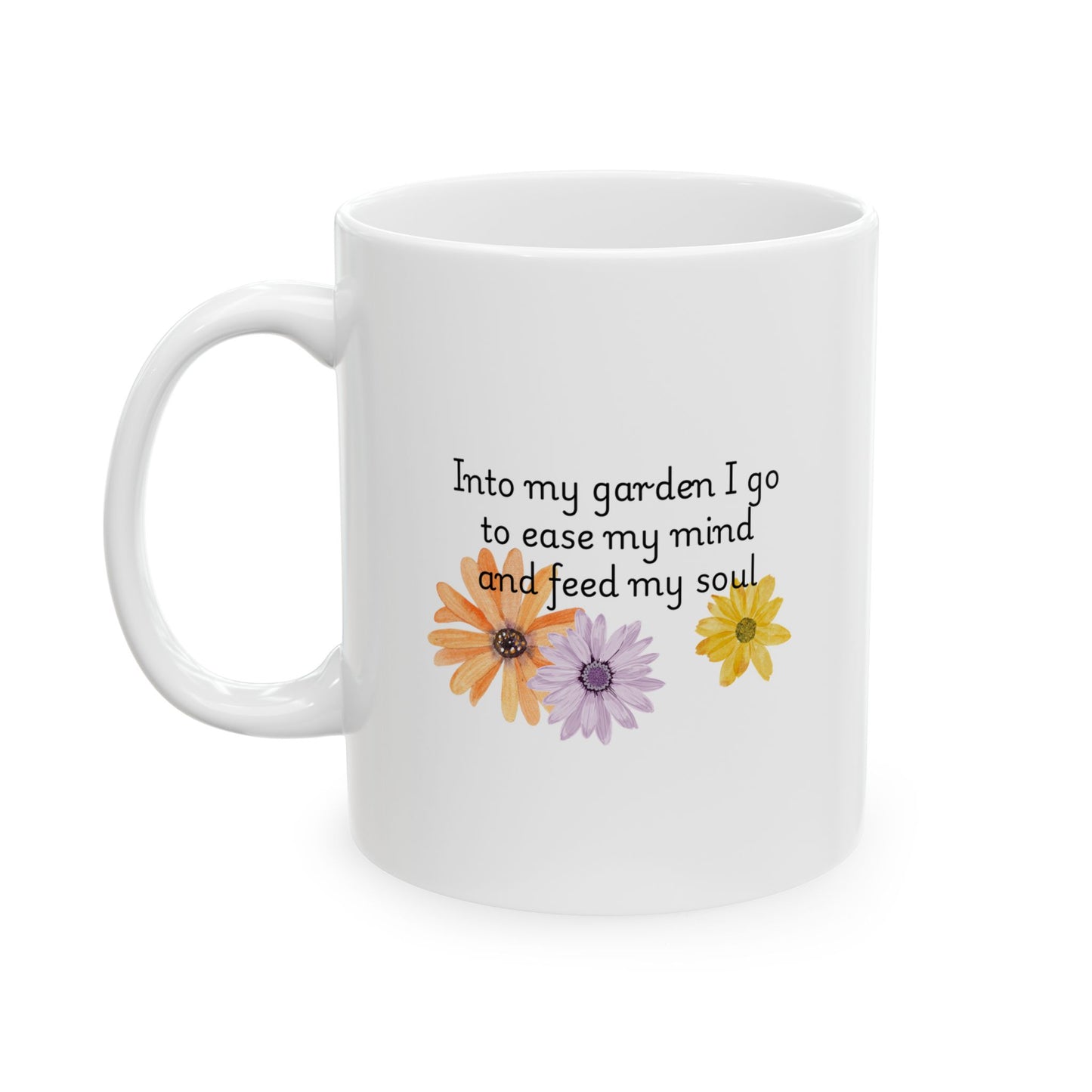 Into my Garden Floral Coffee Mug